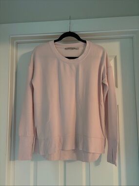 Athleta Pale Pink Crewneck Sweatshirt